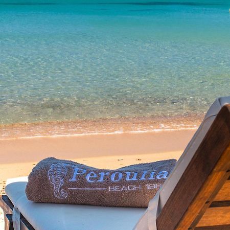 Peroulia Beach Houses Koróni Exteriör bild